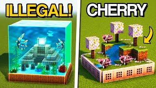 Minecraft 5 Mini Biomes You Can Build In Minecraft [upl. by Emma]