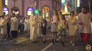 100th anniversary of the apparition of the Virgin Mary in Fatima celebrated in Macau [upl. by Dupuis]