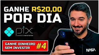 GANHE R20 REAIS POR DIA NA INTERNET SEM INVESTIR [upl. by Claudianus]