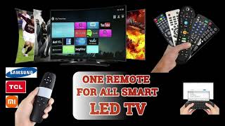 All in one smart LED TV remote [upl. by Annahsor]