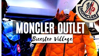 MONCLER OUTLET AT BICESTOR VILLAGE  STORE TOUR amp PRICE CHECK [upl. by Prader]