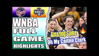 Indiana Fever vs Washington Mystics FULL GAME HIGHLIGHTS Caitlin Clark 30 HI Points Makes History� [upl. by Gerstein]