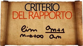 Serie  Criterio del Rapporto e Proprietà Utili [upl. by Ches]