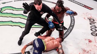 ALL FINISHES from Bellator 301  Bellator MMA [upl. by Thamora]