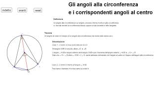 Angoli al centro e angoli alla circonferenza [upl. by Amilah309]