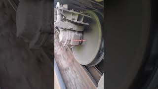 Smoothly line change on wheels Cross point Railway engineering  bogie Pakistan wheel india [upl. by Zanlog]