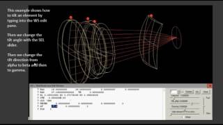 8 Tilted and decentered elements in lens design [upl. by Nylekcaj]