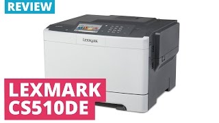 Lexmark CS510de A4 Colour Laser Printer [upl. by Hannaj]