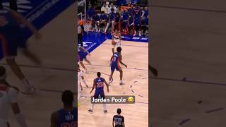 Jordan Poole almost had it 😅 [upl. by Hartzel]