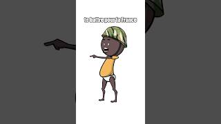 JoskoMandi  Tanguy David veut fuir en Afrique 🤣 Partie 2 shorts animation drole humour [upl. by Delmar]