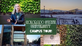 Colorado State University Campus Tour︱2019 [upl. by Niwrek]