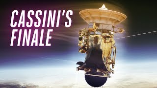 NASAs Cassini probe is about to dive into Saturn [upl. by Laikeze]