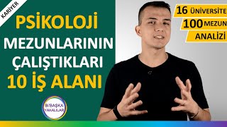 Psikoloji Bölümü Mezunu Ne İş Yapar  İş İmkanları ve Maaşları Nedir [upl. by Brose507]