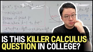 How Ivy League PhD solves killer college calculus problem [upl. by Anairotciv]