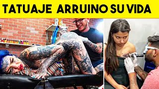 Tatuajes EXTREMOS que ARRUINARON la vida de estas personas [upl. by Phalan288]