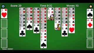 FreeCell Solitaire by MobilityWare  offline solitaire card game for Android and iOS  gameplay [upl. by Irish]