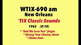 New Orleans Airwaves  WTIX Classic Sounds [upl. by Boote]