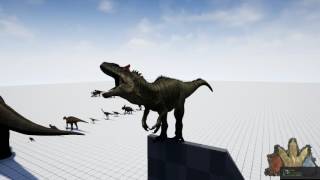 The Isle  Allosaurus sounds Updated [upl. by Goldi]