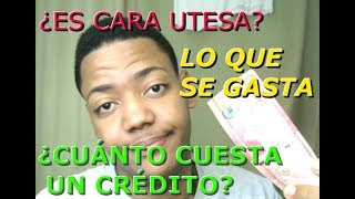 VLOG l ¿CUÁNTO CUESTA ESTUDIAR EN UTESA💰💰 CRÉDITOS Y MÁS [upl. by Nemrak]