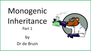 612 Chapter 20 Monogenic inheritance  Part 1 Simple Punnett squares [upl. by Adnyc]