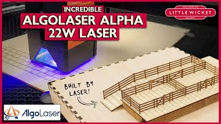 Incredible for Railway Modelling  💥 AlgoLaser Alpha 22W Laser 💥 [upl. by Demy]