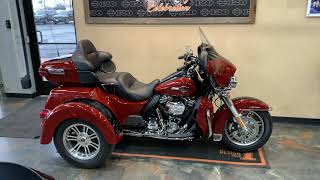 2024 HarleyDavidson Tri Glide in Red Rock and Vivid BlackFLHTCUTG [upl. by Rusell]