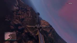 GTA 5  B11 STRIKEFORCE PLANE  MISSILE BARRAGE and FLARE test [upl. by Lanfri63]