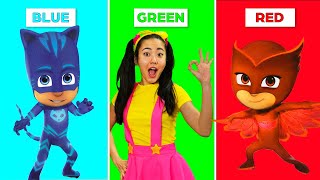 PJ Masks Giant Smash Christmas Game with Ellie Sparkles Catboy and Romeo [upl. by Taite]