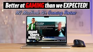 M2 MacBook Air ULTIMATE Gaming Review Budget AAA Gaming [upl. by Bristow]