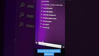 3 TRUCCHI PER VELOCIZZARE WINDOWS [upl. by Eesac]