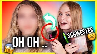 Meine SCHWESTER kauft mein Makeup ein  OH OH 🙄😫  Dagi Bee [upl. by Orwin777]