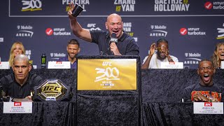 UFC 300 PreFight Press Conference Highlights [upl. by Anyt]