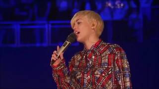 Miley Cyrus  Whyd You Only Call Me When Youre High  Live in London [upl. by Westbrooke]