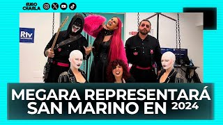 Eurocharla Megara representará a San Marino en Eurovision 2024 [upl. by Rawley]