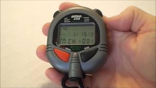 Ultrak 499 Stopwatch [upl. by Akcinat]