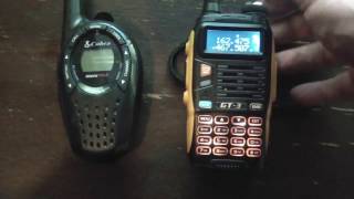 GMRS FRS Baofeng experiment SDR SHTF Cobra Microtalk [upl. by Drona]