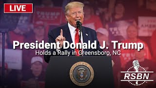 LIVE REPLAY President Trump Holds a Rally in Greensboro NC  102224 [upl. by Coltson]