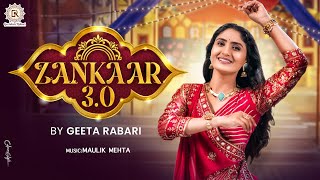 Geeta Rabari  Zankaar 30 ઝણકાર 30  Navratri Special Nonstop Garba 2024  Geeta Rabari Official [upl. by Sorvats]