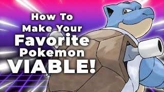 How To Make Your FAVORITE Pokemon Viable  Pokemon Sword and Shield VGC 2021 [upl. by Fanchan]