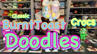 Burnttoast x Doodles x Crocs Review  on foot [upl. by Gemina]