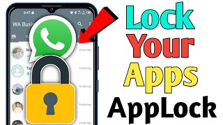 Lock Your Apps Using AppLock 2024  Lock Apps With password pattern fingerprint lock by AppLocker [upl. by Lawler]