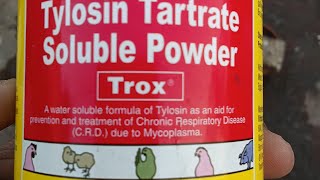 tylosin tartrate soluble powder Trox khansi eyes khrab hon [upl. by Ik]