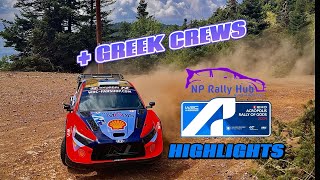 WRC EKO Acropolis Rally of Greece 2024  HIGHLIGHTS amp GREEK CREWS 4K [upl. by Lorak362]