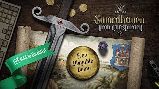 Swordhaven Iron Conspiracy — Steam [upl. by Hallvard]