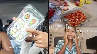 eating  making food  night routine [upl. by Nalo]