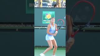 Camila Giorgi  Forehand Backhand Slowmotion4 shorts camilagiorgi [upl. by Hniv458]