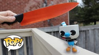 Whats Inside A Funko Pop  1000° Knife VS Funko [upl. by Ahsiad739]