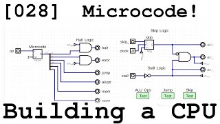 028 Microcode  Building a CPU From Scratch [upl. by Oznola123]