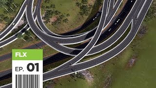 Cities Skylines FBS International Airport  Part 1  Highway Infrastructure [upl. by Chico]