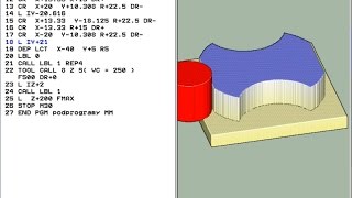 Kurs CNC podprogramy LBL Heidenhain iTNC 530 turtorial [upl. by Chouest390]